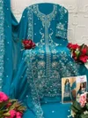 Aisla Vol 2 By Sajida Faux Georgette Pakistani Salwar Suits
